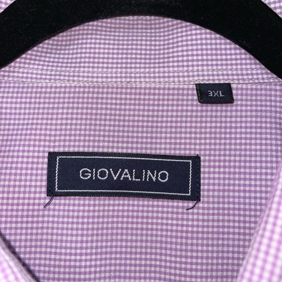 GIOVALINO 3XL Short Sleeve Button-Up Shirt - Picture 6 of 9